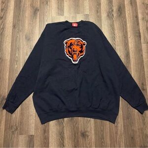 NFL Chicago Bears Navy Blue Crewneck